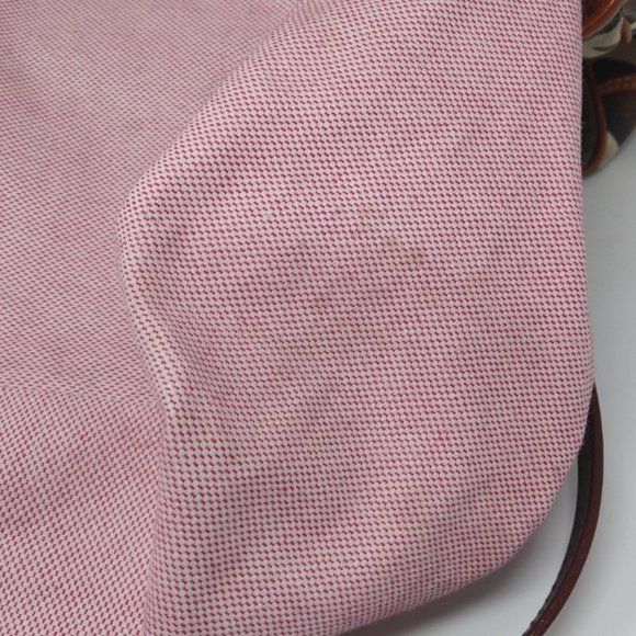 Women's Dooney & Bourke Giraffe Design Distressed Brown/Cream Bag w/Coin Pouch - Picture 13 of 16